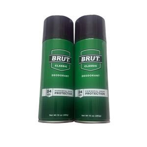 BRUT Classic Aerosol Deodorant Spray 2-Pack 10 oz Each 24 HR Protection